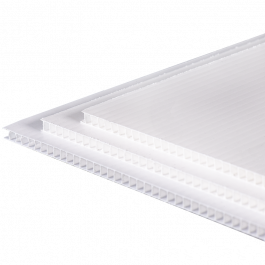 Coroplast Polypropylene White 48 X 96 X 4mm