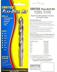 Bit Plas-Drill 1/2 1106030 (3/8 Shank)