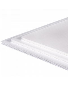 Coroplast Polypropylene White 48 X 96 X 4mm